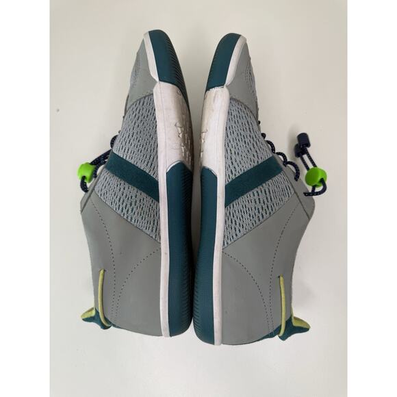 PLAE Unisex Butler Sneakers Womens 10 Nexus Grey Nubuck Leather Mesh Low Lace Up - Picture 5 of 11